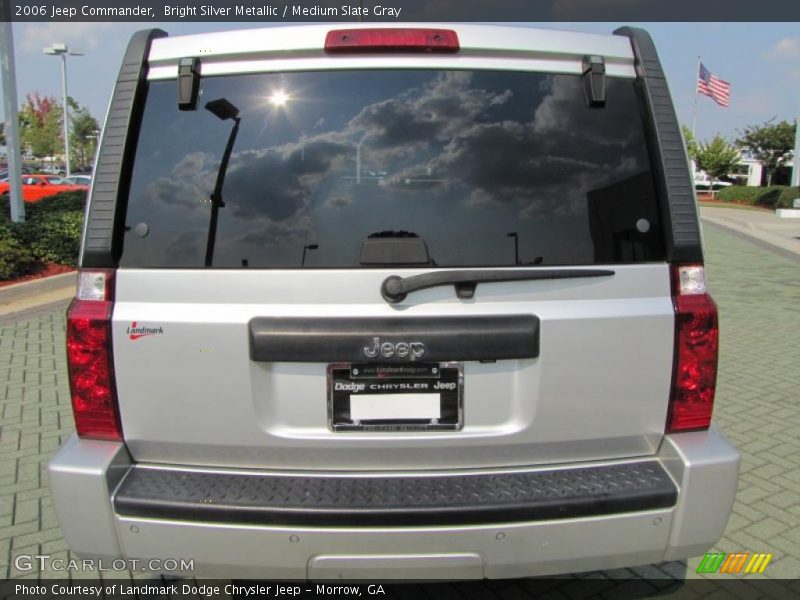 Bright Silver Metallic / Medium Slate Gray 2006 Jeep Commander