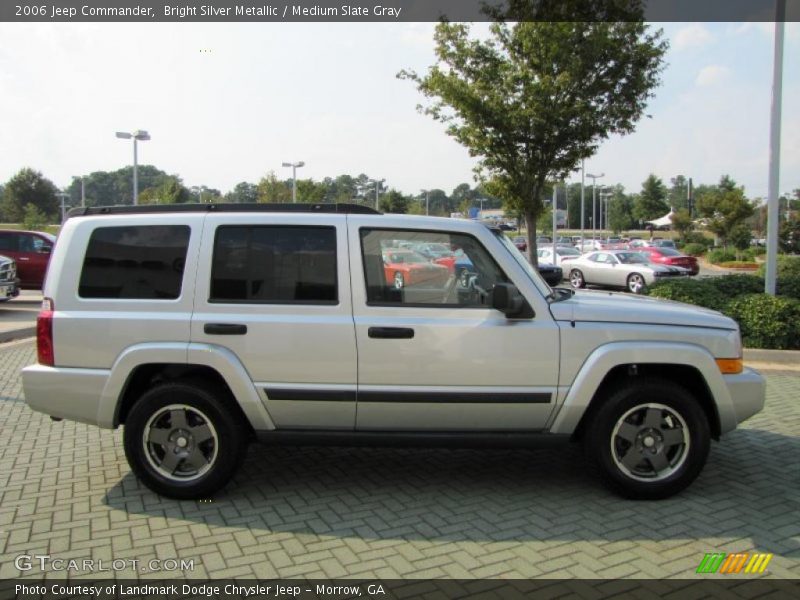 Bright Silver Metallic / Medium Slate Gray 2006 Jeep Commander