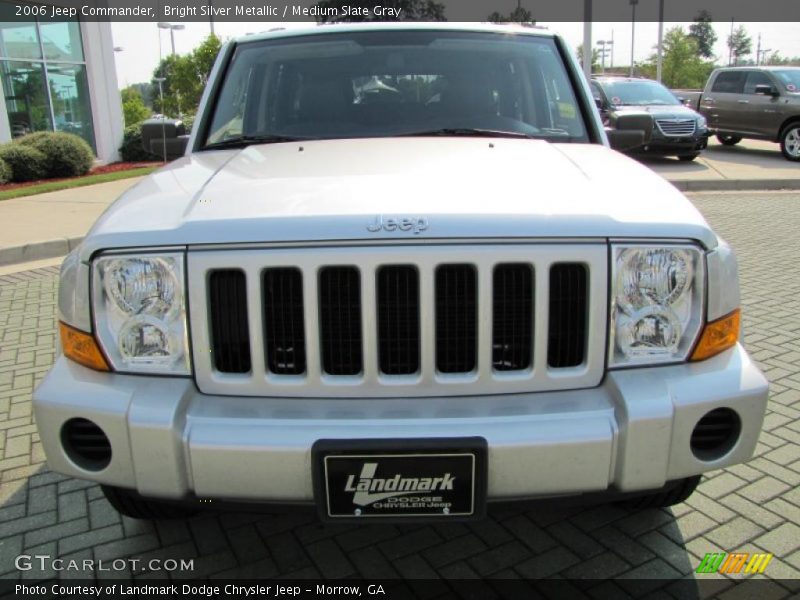 Bright Silver Metallic / Medium Slate Gray 2006 Jeep Commander