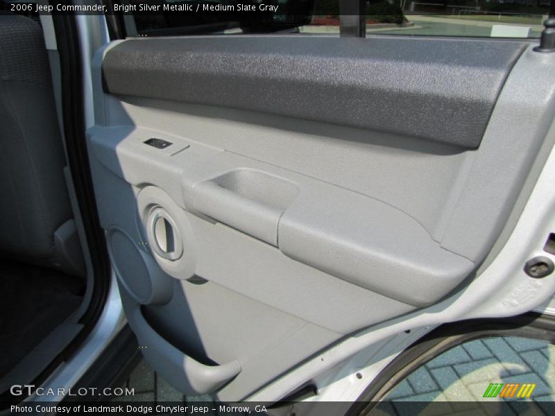 Bright Silver Metallic / Medium Slate Gray 2006 Jeep Commander
