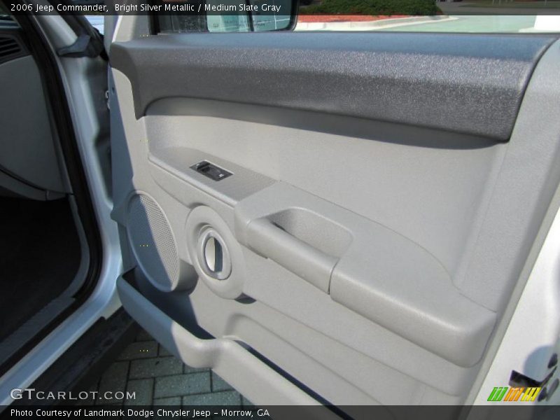 Bright Silver Metallic / Medium Slate Gray 2006 Jeep Commander