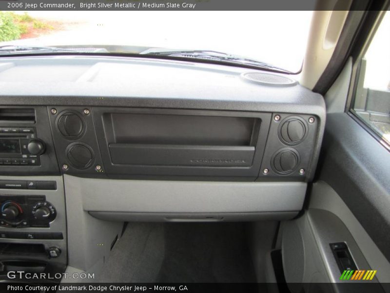 Bright Silver Metallic / Medium Slate Gray 2006 Jeep Commander