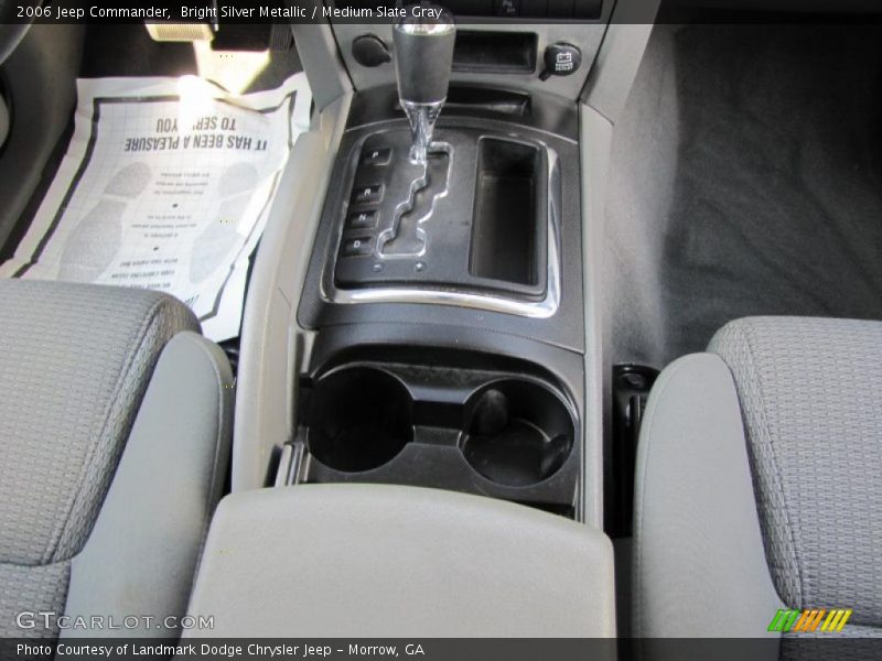 Bright Silver Metallic / Medium Slate Gray 2006 Jeep Commander