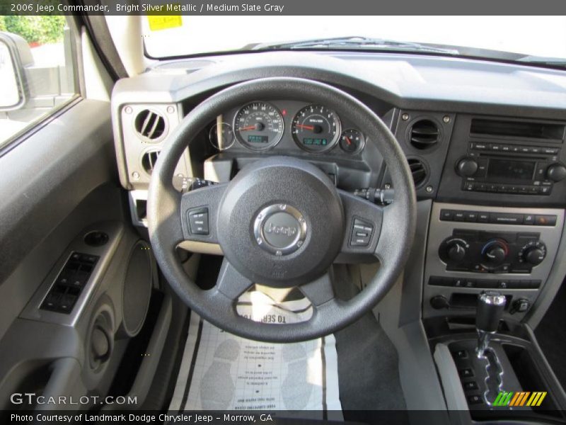 Bright Silver Metallic / Medium Slate Gray 2006 Jeep Commander