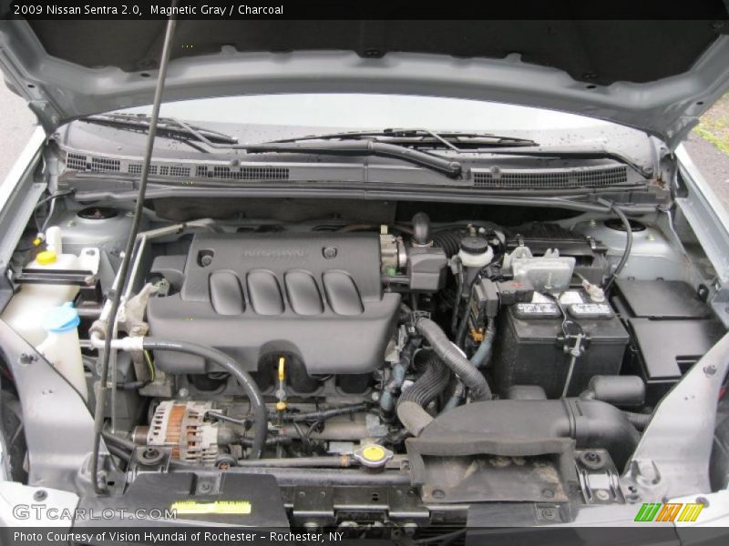 Magnetic Gray / Charcoal 2009 Nissan Sentra 2.0
