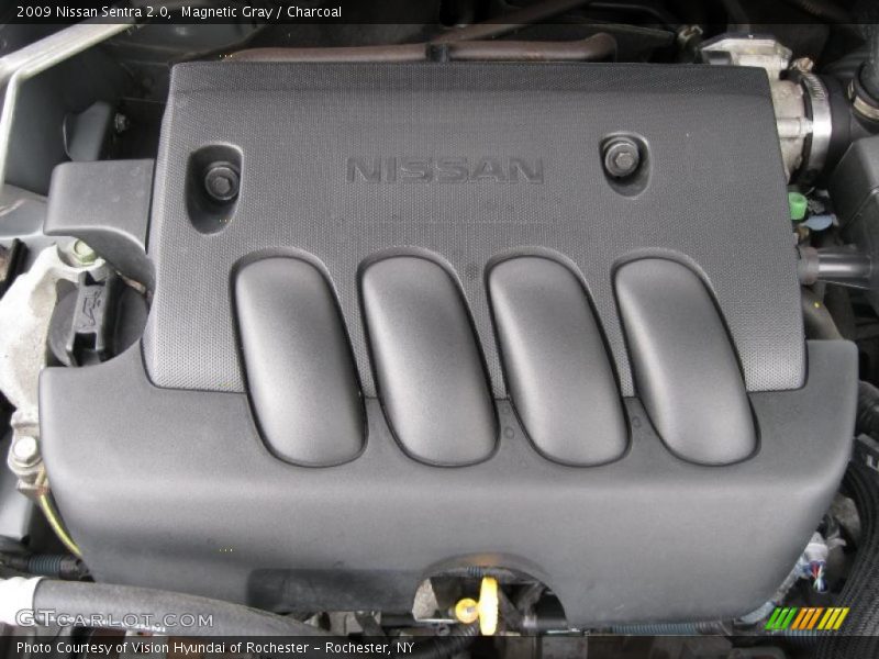 Magnetic Gray / Charcoal 2009 Nissan Sentra 2.0