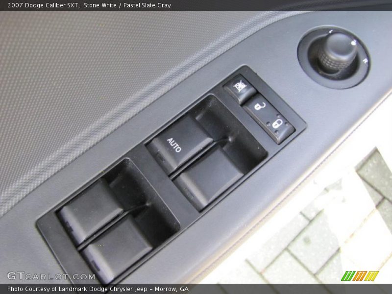 Stone White / Pastel Slate Gray 2007 Dodge Caliber SXT