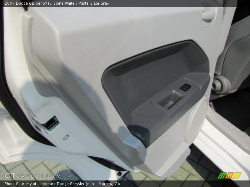 Stone White / Pastel Slate Gray 2007 Dodge Caliber SXT