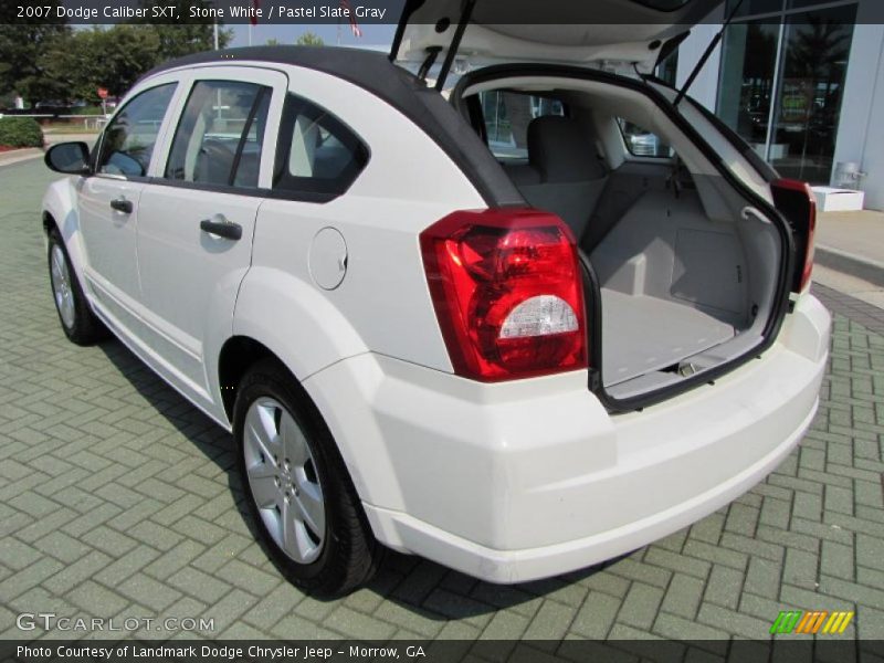 Stone White / Pastel Slate Gray 2007 Dodge Caliber SXT