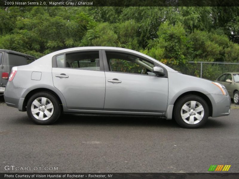 Magnetic Gray / Charcoal 2009 Nissan Sentra 2.0