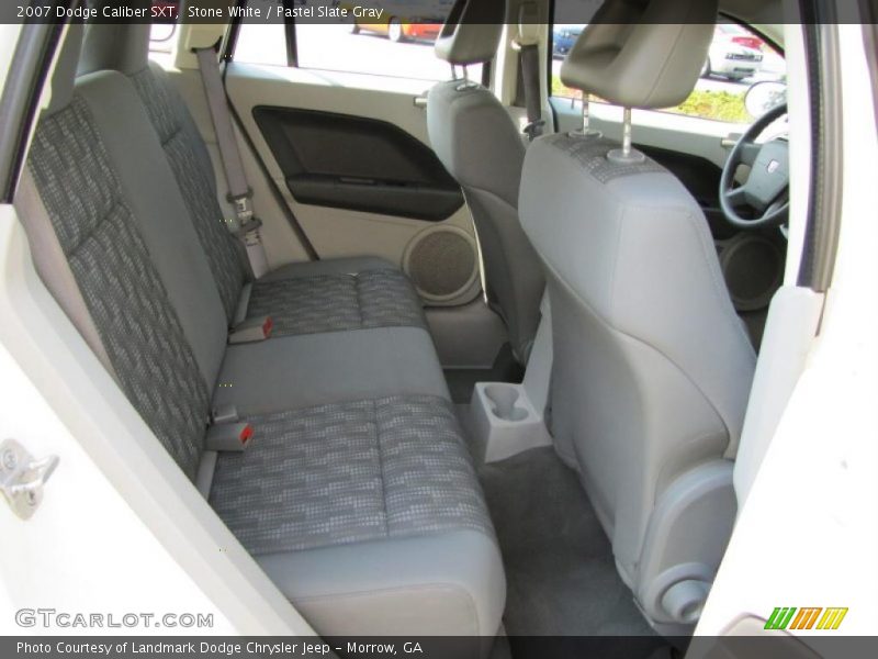 Stone White / Pastel Slate Gray 2007 Dodge Caliber SXT