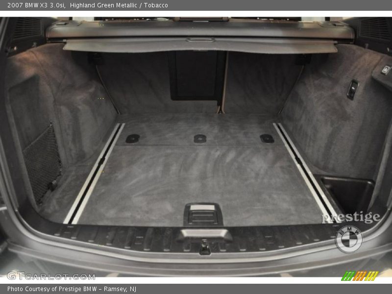 Highland Green Metallic / Tobacco 2007 BMW X3 3.0si