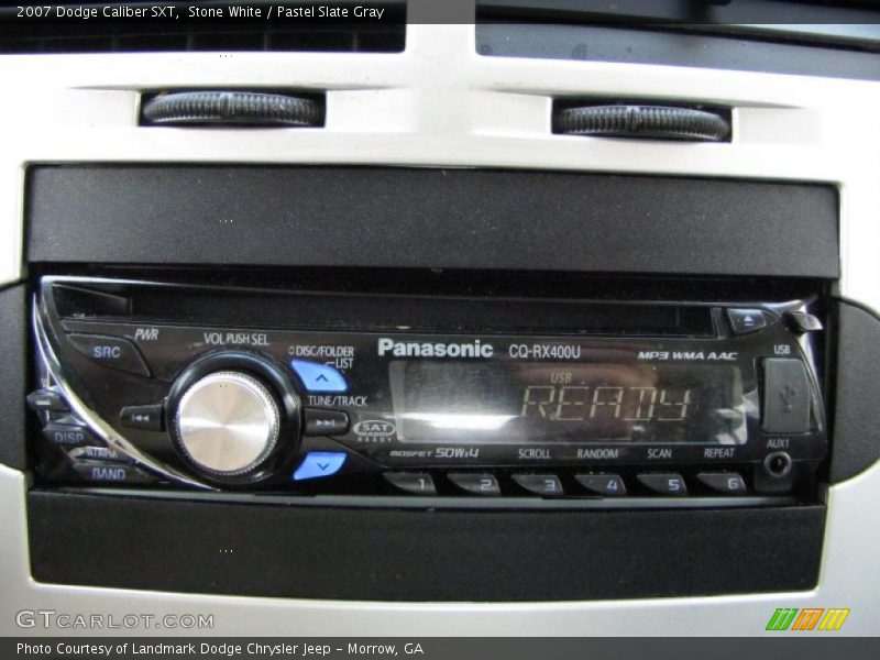 Stone White / Pastel Slate Gray 2007 Dodge Caliber SXT