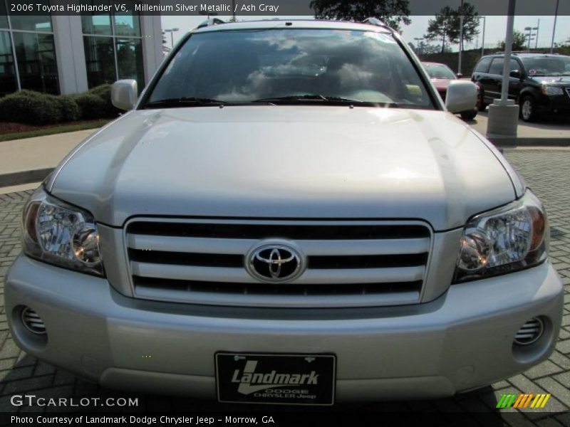 Millenium Silver Metallic / Ash Gray 2006 Toyota Highlander V6