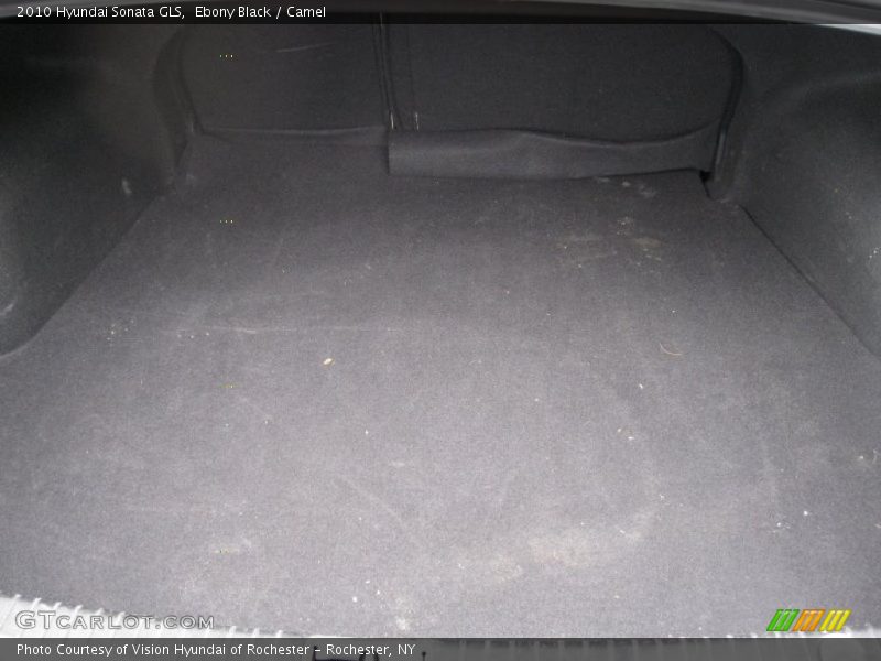 Ebony Black / Camel 2010 Hyundai Sonata GLS