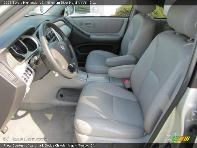 Millenium Silver Metallic / Ash Gray 2006 Toyota Highlander V6