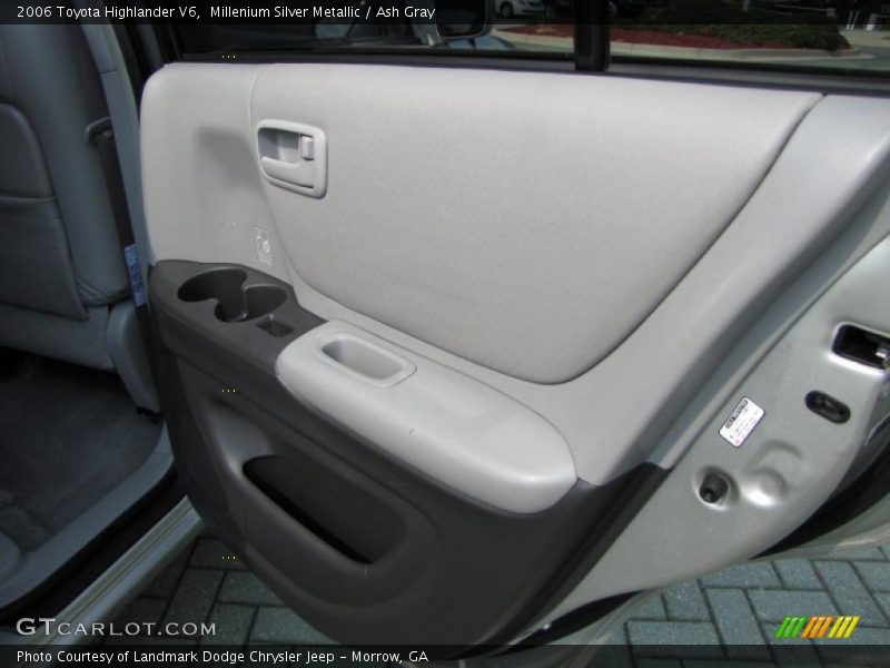 Millenium Silver Metallic / Ash Gray 2006 Toyota Highlander V6
