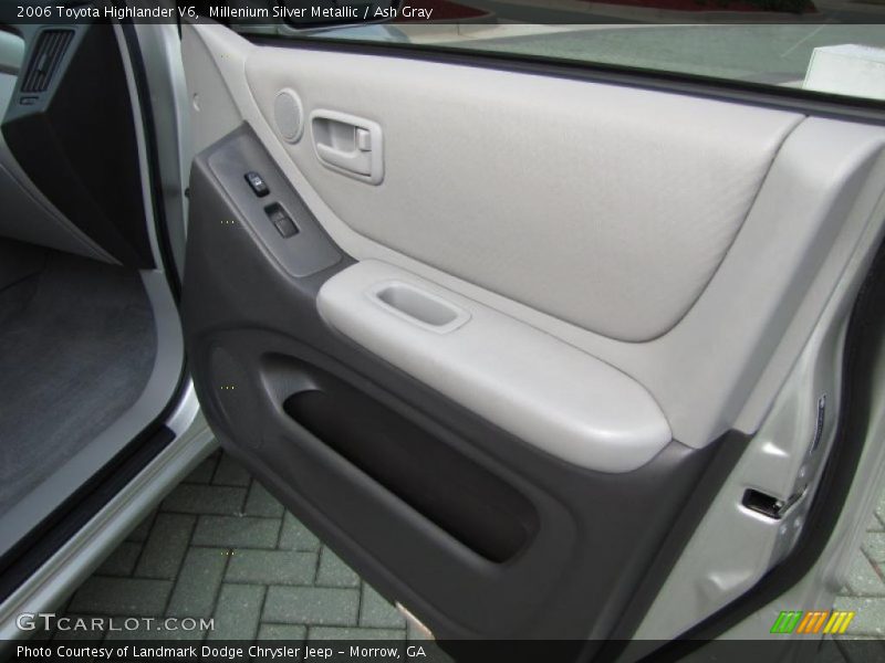 Millenium Silver Metallic / Ash Gray 2006 Toyota Highlander V6