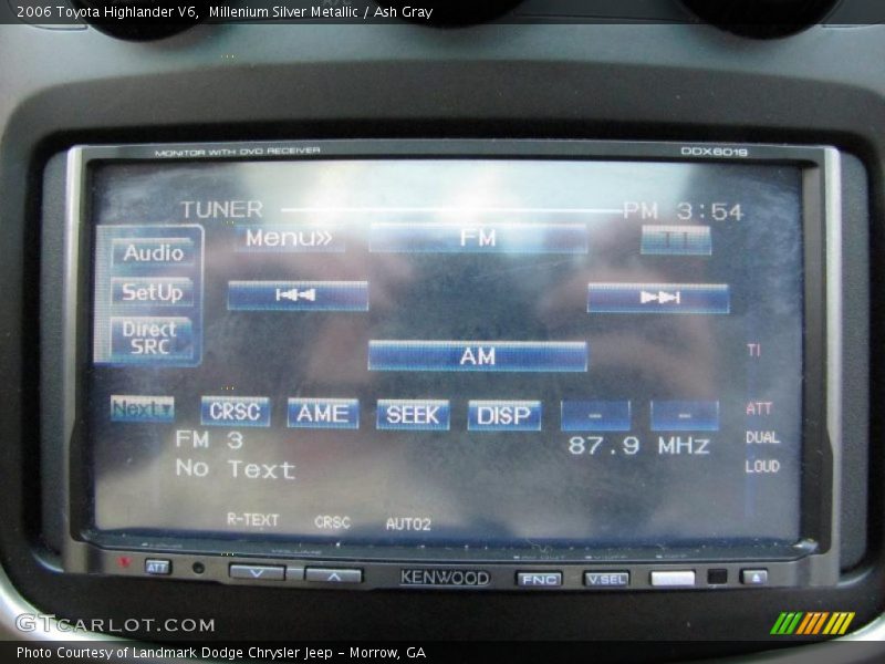 Millenium Silver Metallic / Ash Gray 2006 Toyota Highlander V6