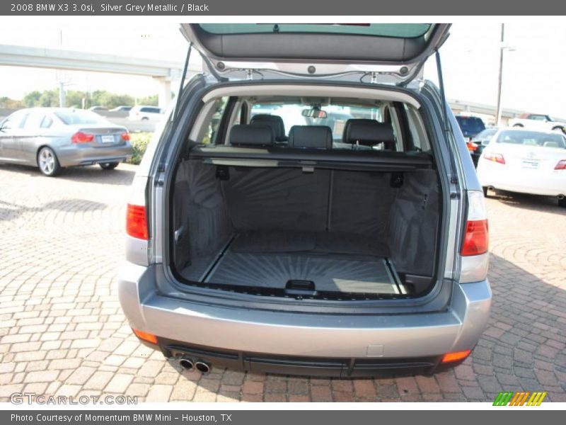 Silver Grey Metallic / Black 2008 BMW X3 3.0si