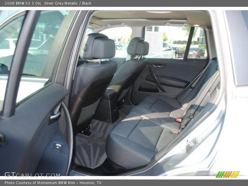 Silver Grey Metallic / Black 2008 BMW X3 3.0si