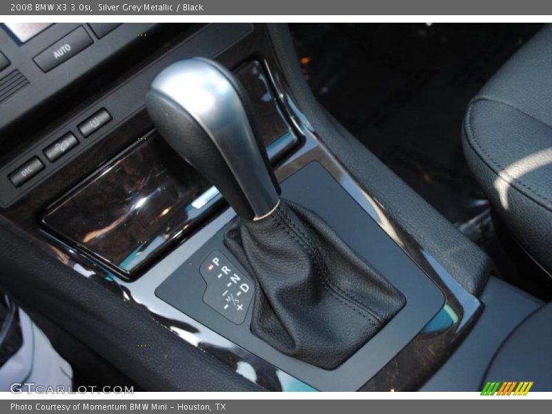 Silver Grey Metallic / Black 2008 BMW X3 3.0si
