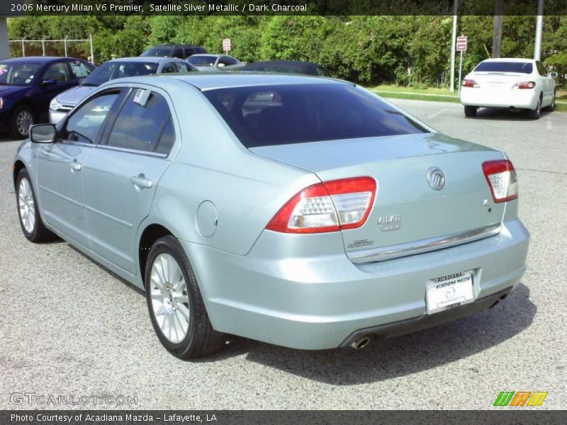 Satellite Silver Metallic / Dark Charcoal 2006 Mercury Milan V6 Premier