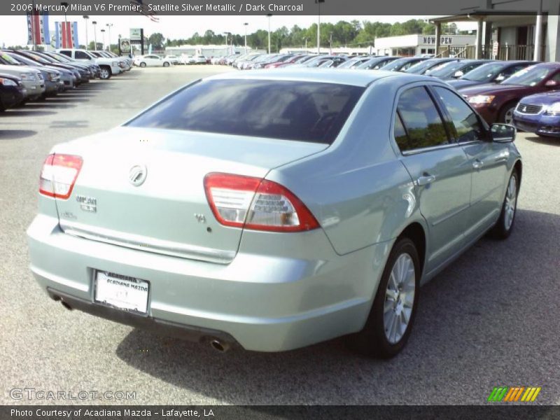 Satellite Silver Metallic / Dark Charcoal 2006 Mercury Milan V6 Premier