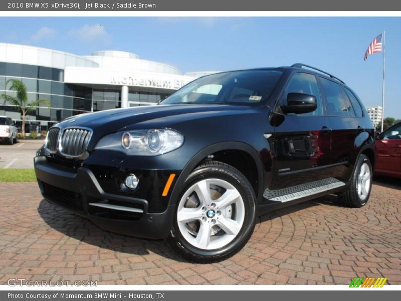 Jet Black / Saddle Brown 2010 BMW X5 xDrive30i