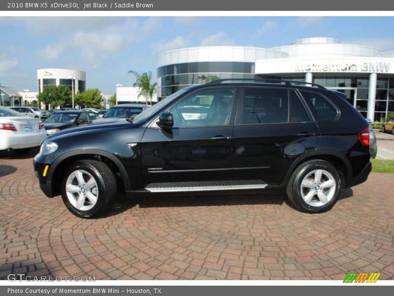 Jet Black / Saddle Brown 2010 BMW X5 xDrive30i