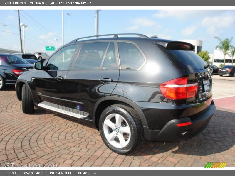 Jet Black / Saddle Brown 2010 BMW X5 xDrive30i