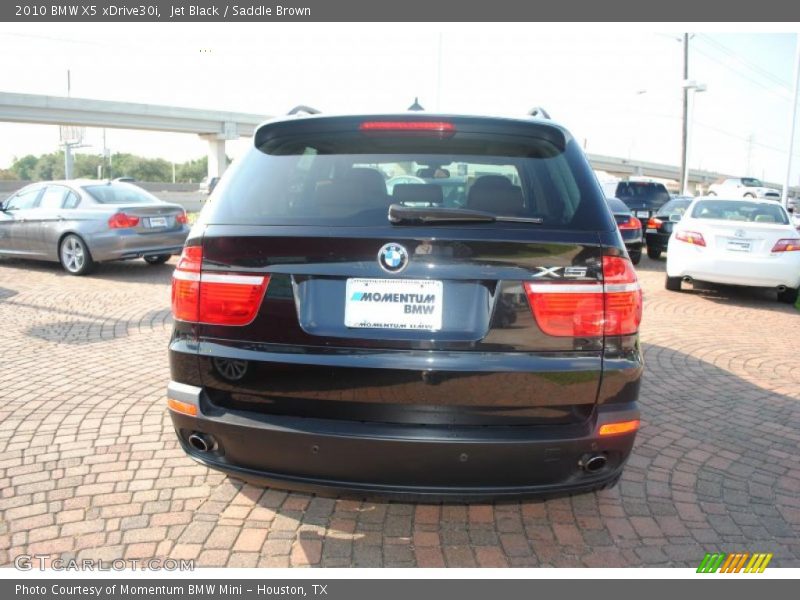 Jet Black / Saddle Brown 2010 BMW X5 xDrive30i