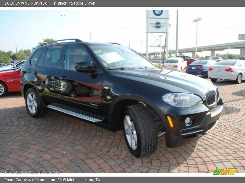 Jet Black / Saddle Brown 2010 BMW X5 xDrive30i