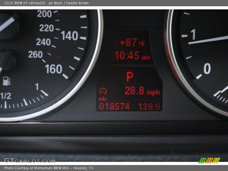 Jet Black / Saddle Brown 2010 BMW X5 xDrive30i