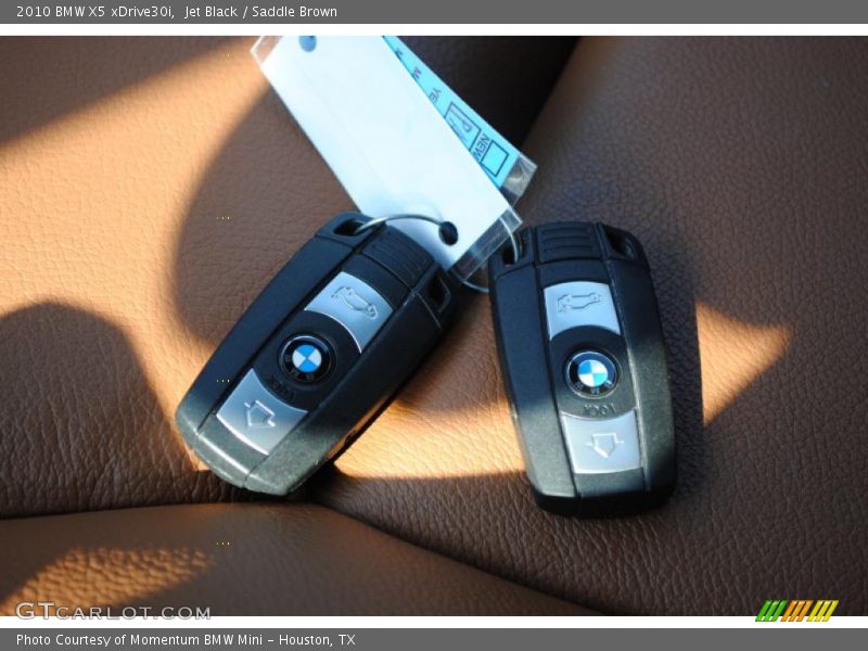 Jet Black / Saddle Brown 2010 BMW X5 xDrive30i