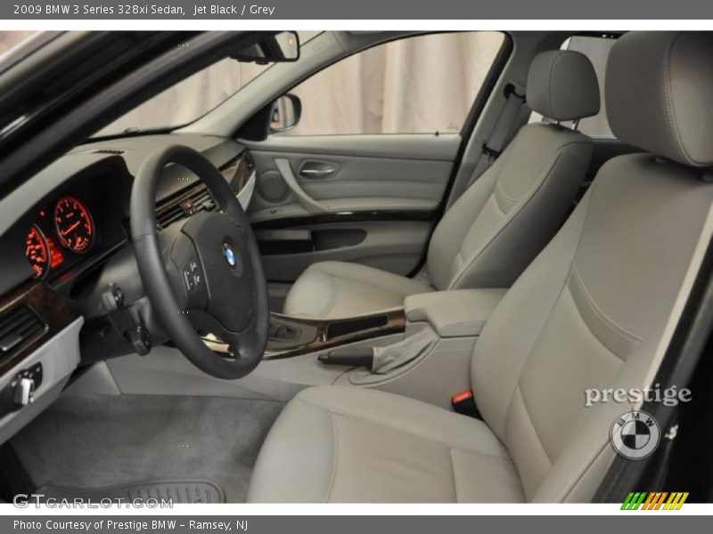 Jet Black / Grey 2009 BMW 3 Series 328xi Sedan