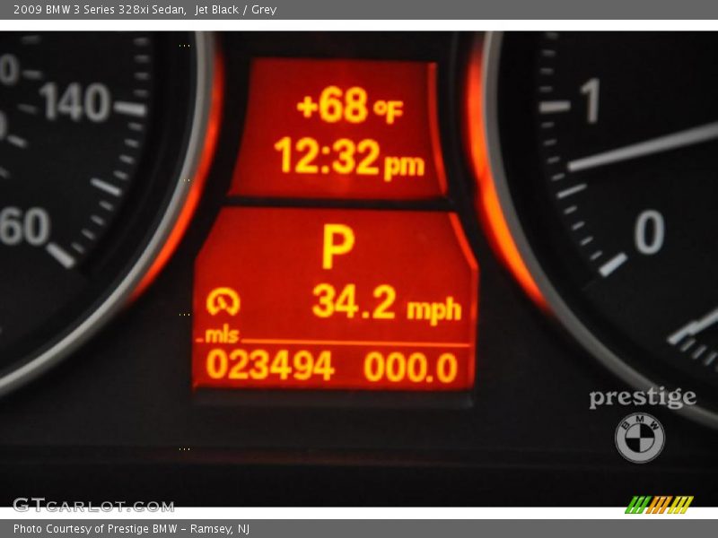 Jet Black / Grey 2009 BMW 3 Series 328xi Sedan