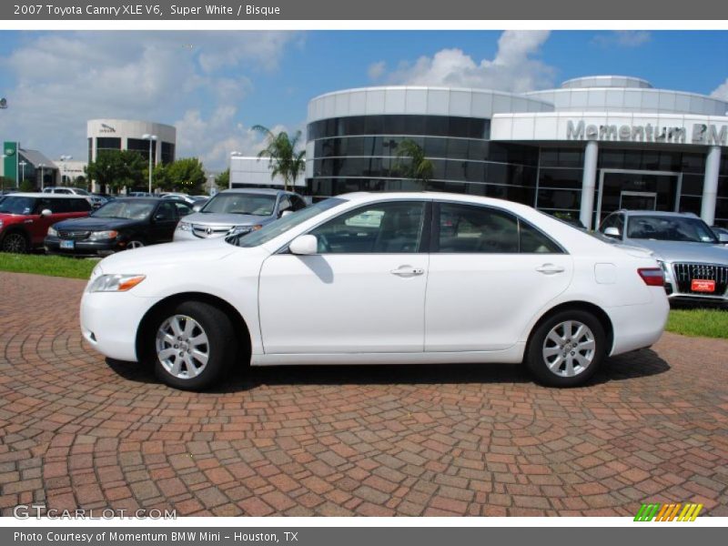Super White / Bisque 2007 Toyota Camry XLE V6