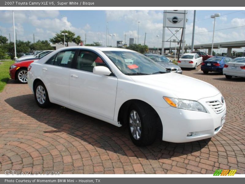 Super White / Bisque 2007 Toyota Camry XLE V6