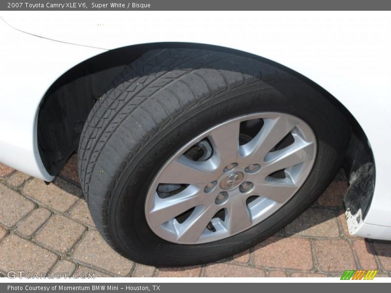 Super White / Bisque 2007 Toyota Camry XLE V6