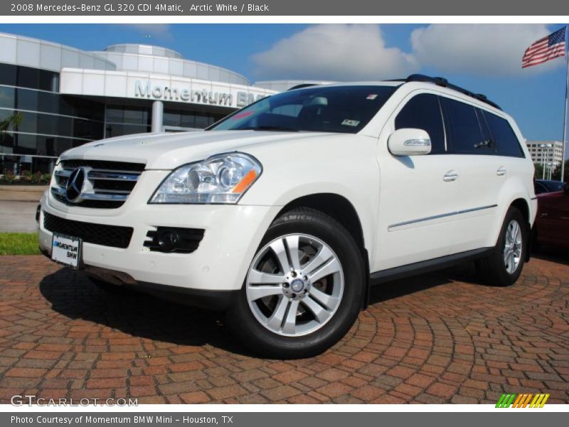 Arctic White / Black 2008 Mercedes-Benz GL 320 CDI 4Matic