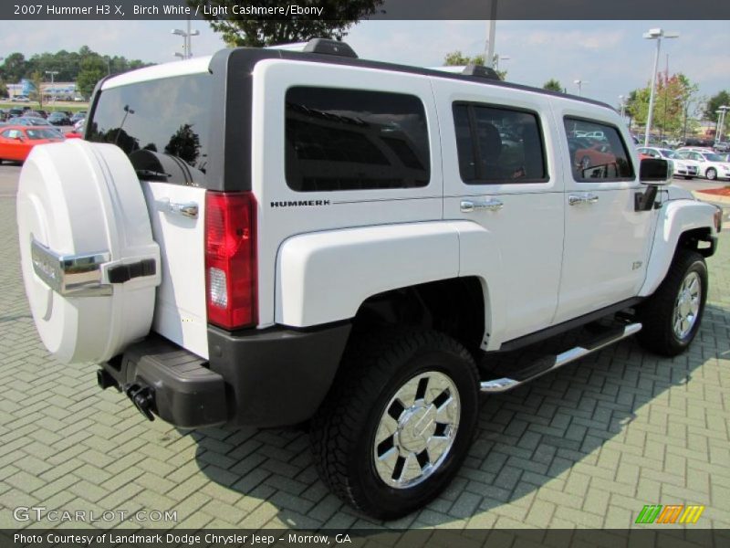 Birch White / Light Cashmere/Ebony 2007 Hummer H3 X