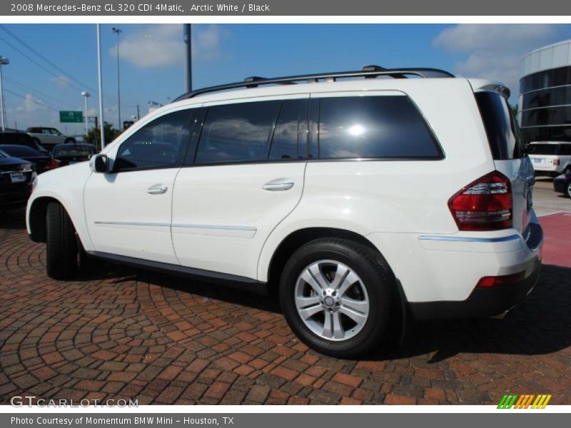 Arctic White / Black 2008 Mercedes-Benz GL 320 CDI 4Matic