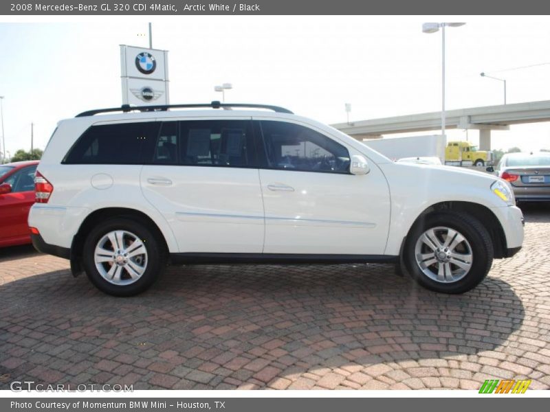 Arctic White / Black 2008 Mercedes-Benz GL 320 CDI 4Matic