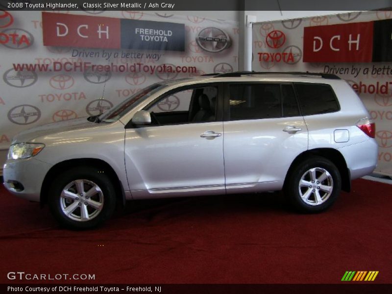 Classic Silver Metallic / Ash Gray 2008 Toyota Highlander