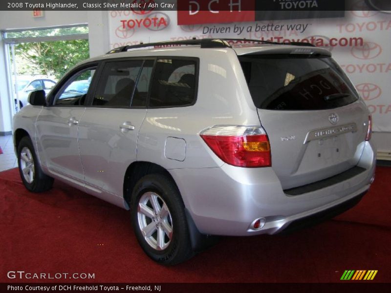 Classic Silver Metallic / Ash Gray 2008 Toyota Highlander