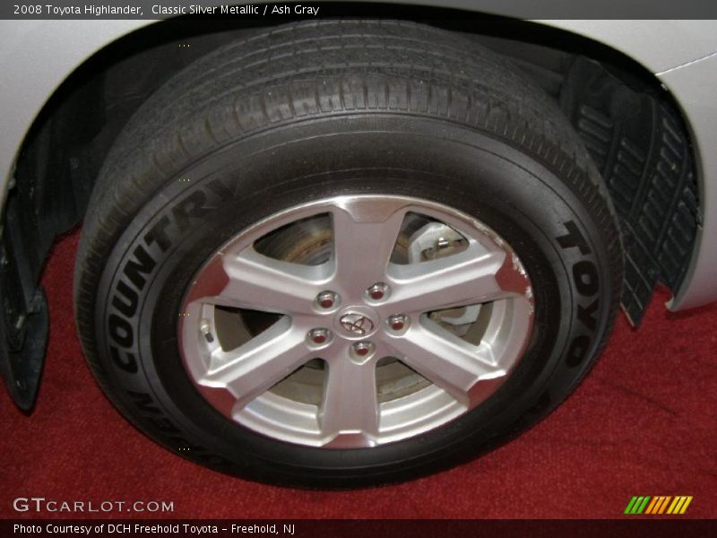 Classic Silver Metallic / Ash Gray 2008 Toyota Highlander