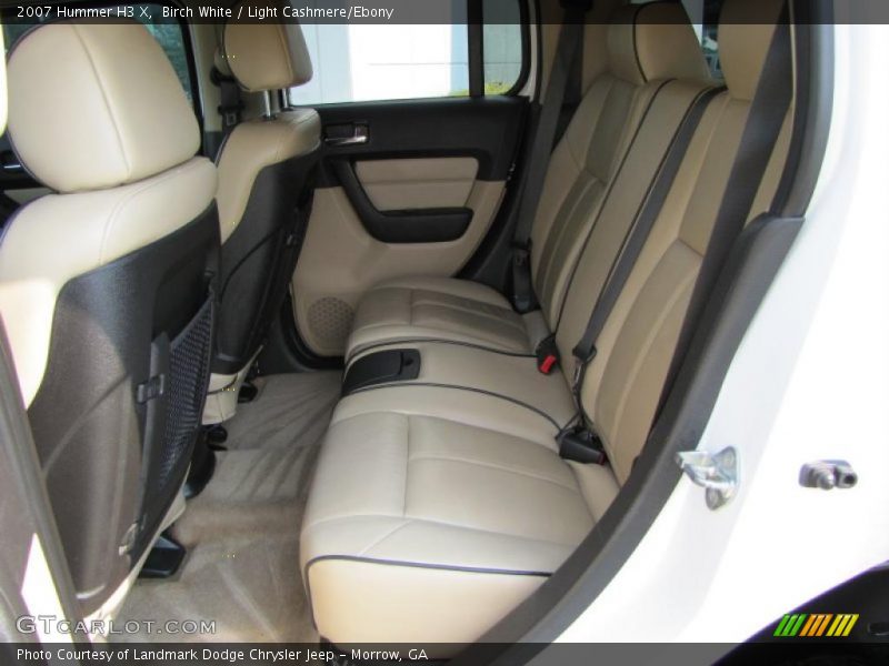Birch White / Light Cashmere/Ebony 2007 Hummer H3 X