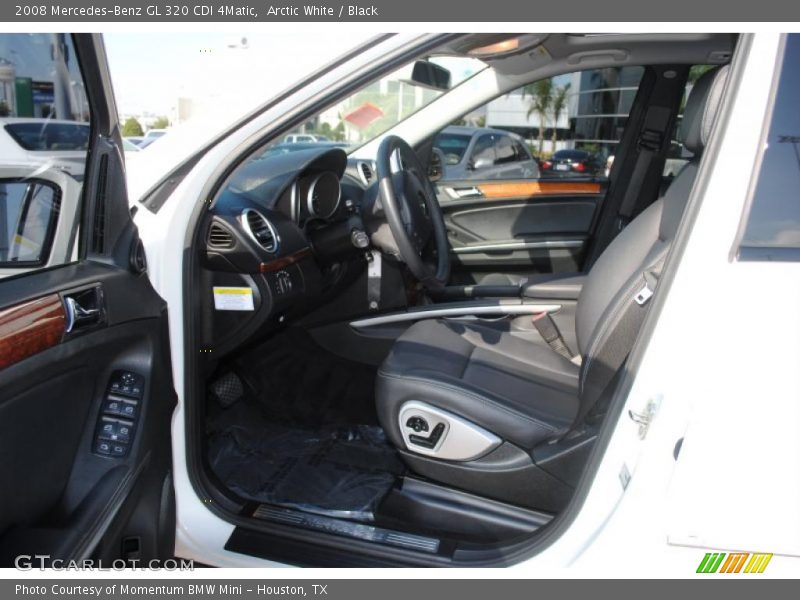 Arctic White / Black 2008 Mercedes-Benz GL 320 CDI 4Matic