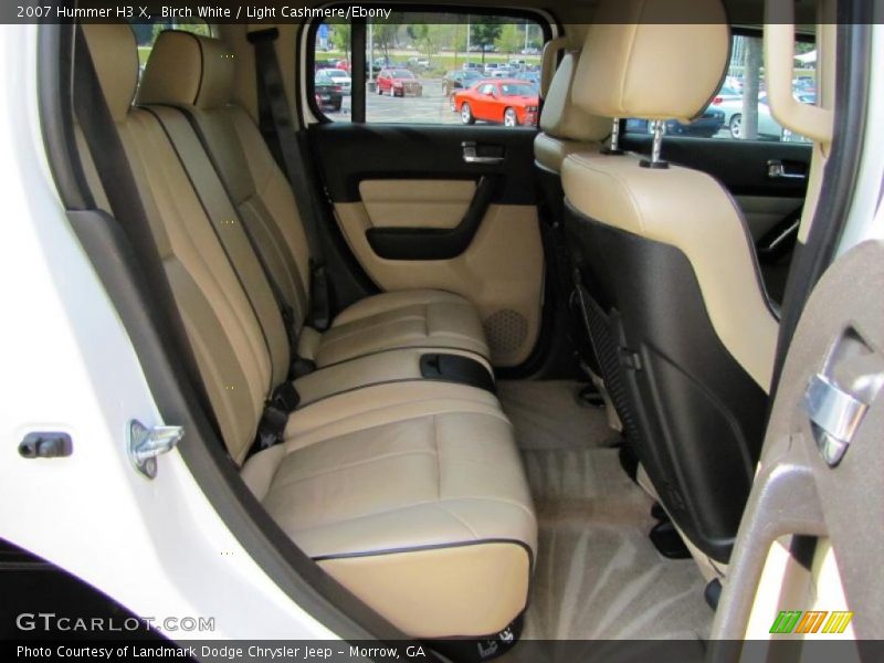 Birch White / Light Cashmere/Ebony 2007 Hummer H3 X